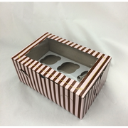 6count Window Cupcake Box