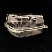 7″ Clear Hinged Container