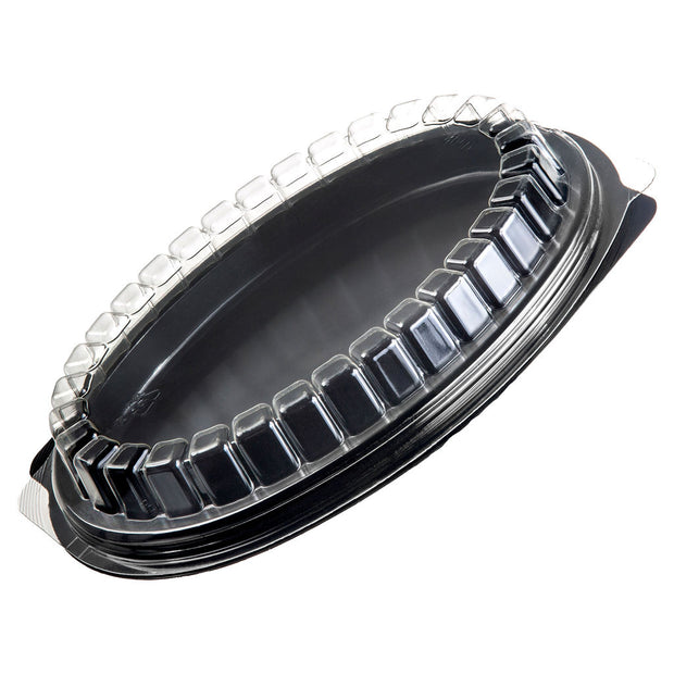 Oval Container with Black Base