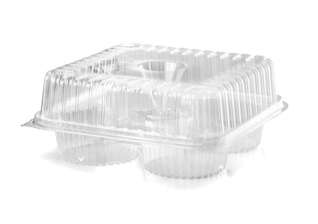 4ct Muffin Container