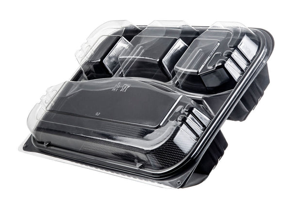 4 Compartment Takeout Container