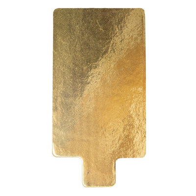 3.5″ Mini Rectangle Gold Board (with tab)