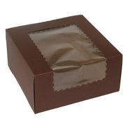 Brown Cake Boxes