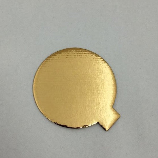 Mini Round Gold Board (with tab)