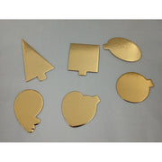 3.5″ Mini Heart Gold Board (with tab)