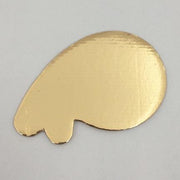 3.5″ Mini Teardrop Gold Board (with tab)