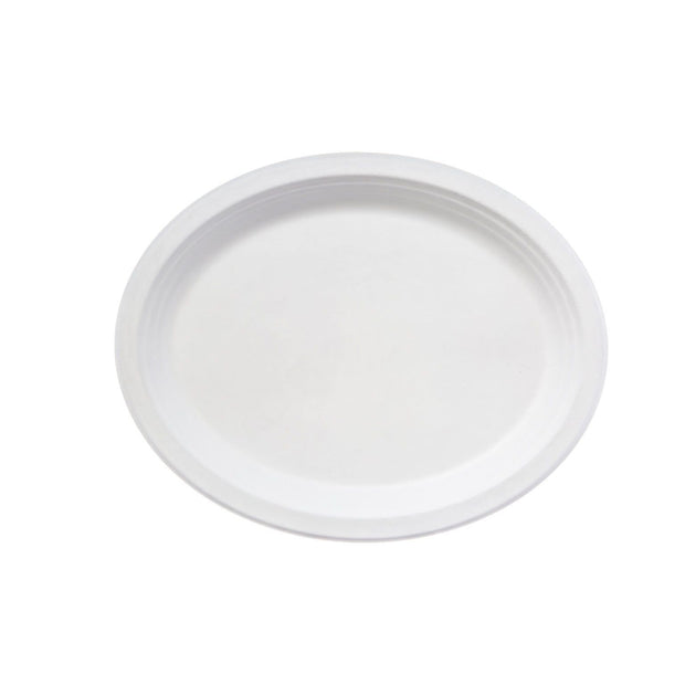 Oval Biodegradable Plate