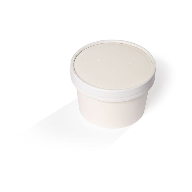 White Soup Container Combo with Lid (All Sizes)