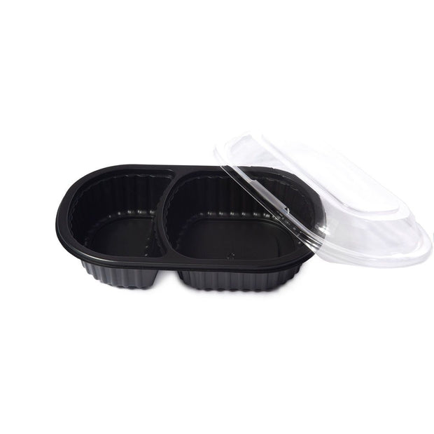 Plastic Microwavable Containers (1,2,and 3 compartments)