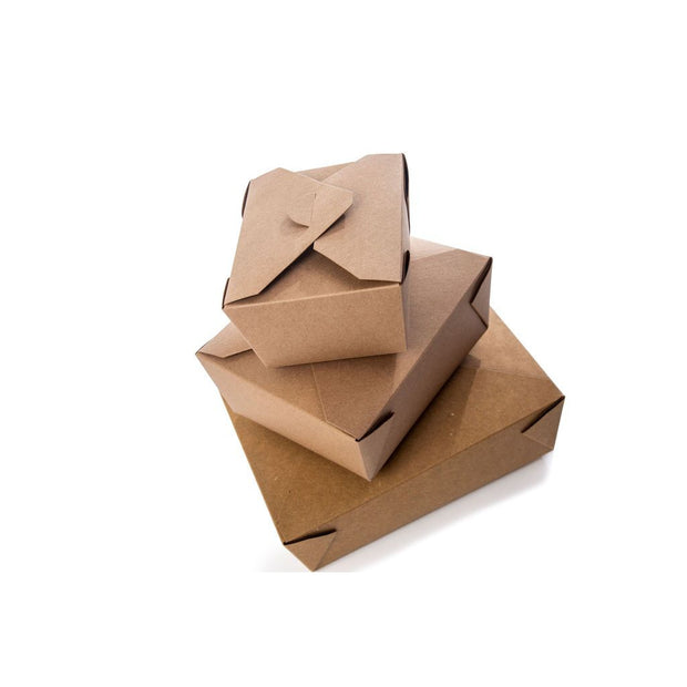 Natural Biopack Paper Takeout (All Sizes)