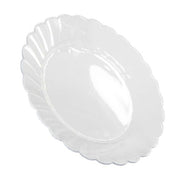 White Round Plastic Plate (All Sizes)