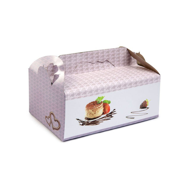 Rectangular Cake Box with Handle