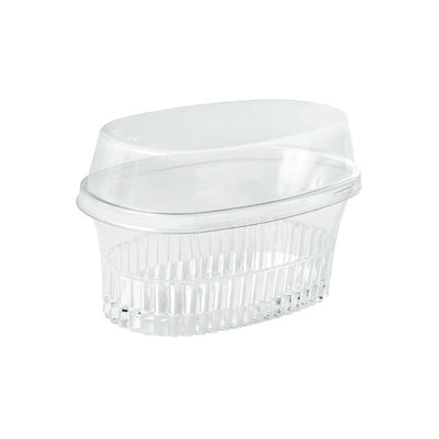 Oval Dessert Cup with Lid