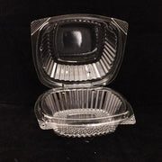 6″ Clear Hinged Container