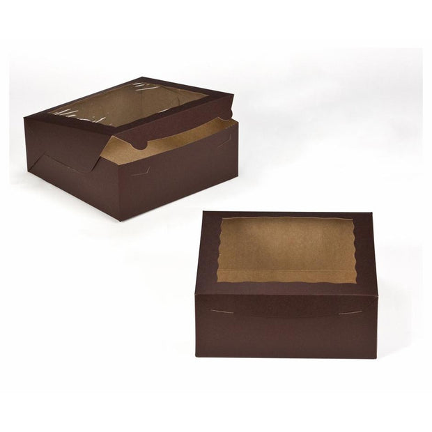 Brown Cake Boxes