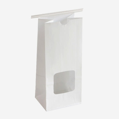White Cookie Bag with Window
