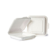 Biodegradable Hinged Containers (1 compartment)