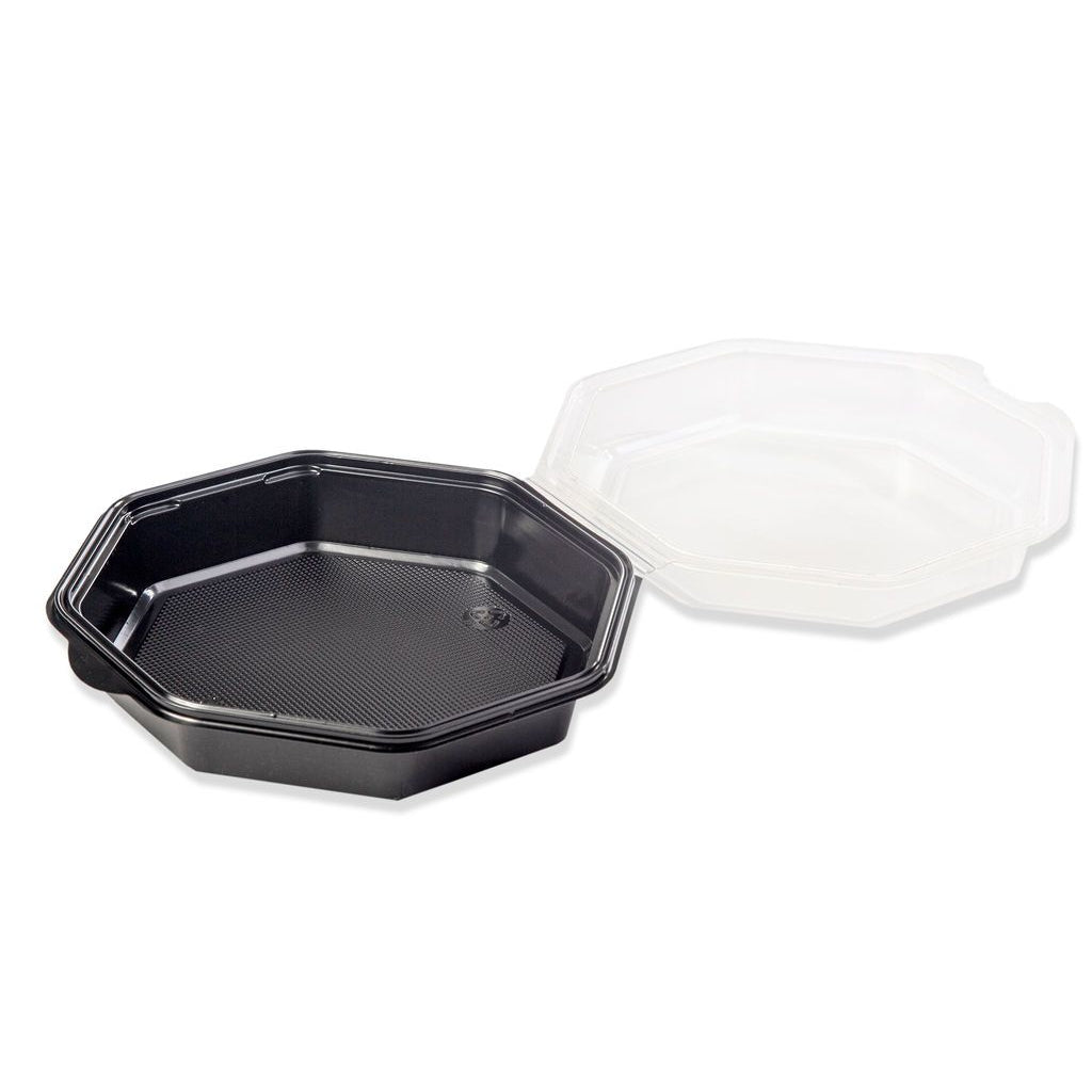 Hinged Hexagon Takeout Container – Perfection Products