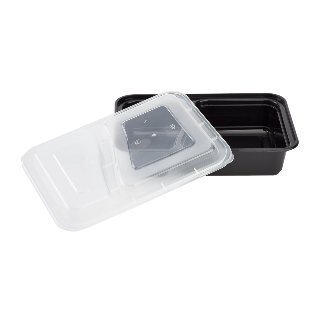 2 Compartment Microwavable Container – Perfection Products