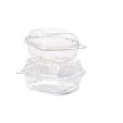 6" Plastic Hinged Container