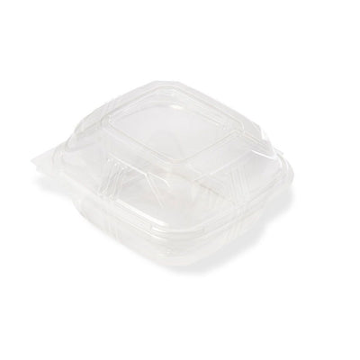 6" Plastic Hinged Container